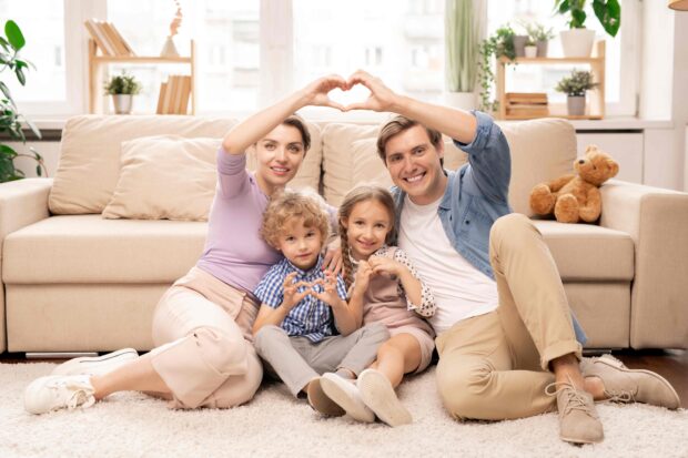 Harmonie in einer Patchworkfamilie